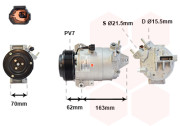 3301K701 kompresor klimatizace 3.0 dCi 3301K701 VAN WEZEL