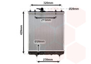 37002382 8/03- chladič 1.0i 12V (±AC), 1.2i 16V (±AC) [375*378*27] VAN WEZEL