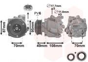 3700K668 kompresor klimatizace 1.6i 3700K668 VAN WEZEL