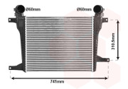 37014708 intercooler 2.2D 37014708 VAN WEZEL