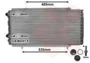 40002150 chladič 2.0, 1.9D (-5/98), 2.2HDi (+AC), 2.5D (-10/95), 2.5TD/HDi, 2.8D/TD/HDi [790*414*24] 40002150 VAN WEZEL