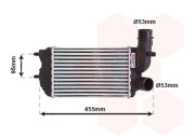 40004183 intercooler TDi/HDi/JTD [295*202*60] 40004183 VAN WEZEL