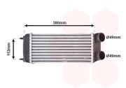 40004294 intercooler 1.6HDi [300*158*80] 40004294 VAN WEZEL