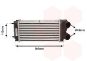 40004299 intercooler 1.6HDi FAP 66kW (±AC) [300*150*85] 40004299 VAN WEZEL