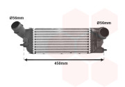 40004345 intercooler 1.6HDi (s i bez FAP), 2.0HDi (s i bez FAP) 40004345 VAN WEZEL