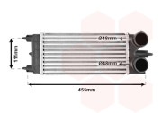 40004365 intercooler 1.6HDi 40004365 VAN WEZEL