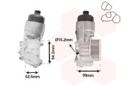 40013700 Olejový chladič, motorový olej VAN WEZEL