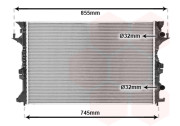 43002421 chladič 2.0DCi (±AC), 2.2DCi (±AC), 3.0DCi (+A±AC) [680*512*40] 43002421 VAN WEZEL
