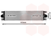 43004089 11/97- intercooler 1.9dTI, 1.9DCi, 2.2DCi, 2.5DCi, 2.8dTI A 68018140 VAN WEZEL