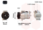 4300K384 kompresor klimatizace 1.6i VAN WEZEL