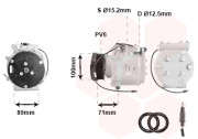 4700K053 kompresor klimatizace - benzínové motory 4700K053 VAN WEZEL