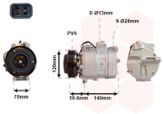 4700K065 9/05- kompresor klimatizace pro benzínové motory VAN WEZEL