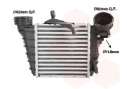 49004036 intercooler 1.9TDi (±AC) [184*190*65] (ŠKODA, VW) 49004036 VAN WEZEL