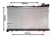 51002045 -5/02 chladič 2.0i 16V AWD AC 34068616 VAN WEZEL