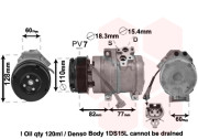 5100K101 kompresor klimatizace 2.0D VAN WEZEL