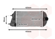 52004123 intercooler 1.3DDiS 52004123 VAN WEZEL