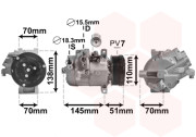 5200K140 kompresor klimatizace 1.9DDis VAN WEZEL