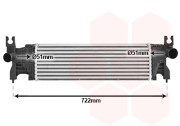 52014705 intercooler 1.4i 52014705 VAN WEZEL