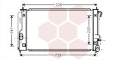 53002296 chladič 1.8i 16V VVTi (+AUT±AC) [651*318*16] VAN WEZEL