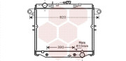 53002378 1/98-8/02 chladič 4.2TDi (+AUT) [510*690*36] VALEO, DENSO, BEHR-HELLA... VAN WEZEL