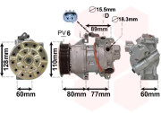 5300K626 kompresor klimatizace 1.4D-4D DENSO VAN WEZEL