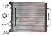 58002152 chladič 1.4 16V -AC, 1.6 8/16V -AC 43041523 ŠKODA, VW VAN WEZEL