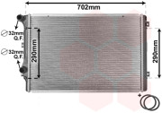 58002207 chladič 1.4FSi AUT, 1.8TFSi AUTAC, 2.0TFSi AUTAC, 1.9TDi AUTAC, 2.0TDi AUT 65044532 Š VAN WEZEL