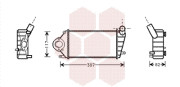 58004194 intercooler 1.2TDi 3 (±AUT±AC), 1.4TDi (±AUT±AC) [220*135*42] 58004194 VAN WEZEL