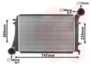 58004268 intercooler 1.9TDi, 2.0TDi 61540532 VW, ŠKODA VAN WEZEL