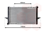 59002064 chladič 2.0i 10V +AUT [590*388*33] 59002064 VAN WEZEL