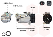 5901K700 VAN WEZEL kompresor klimatizace 2.0 T4, 2.0 T5, 2.5 T5, 2.0 D4 5901K700 VAN WEZEL