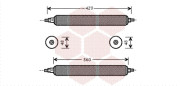 7700D003 sušič klimatizace 4.0, 5.3, 6.0 7700D003 VAN WEZEL