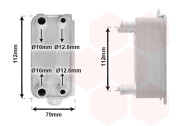 77013700 chladič oleje automatické převodovky 2.0, 2.0 Ti4, 3.0 S, 3.0 SCV6, 5.0 SCV8, 3.6, 4.2, 5.0, 2.0 D, 2.2 D, 3.0 D, 3.0TDV6, 2.0 TD4 77013700 VAN WEZEL