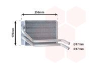 82006118 radiátor topení (+AC) 82006118 VAN WEZEL