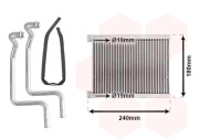 82006330 Výměník tepla, vnitřní vytápění VAN WEZEL