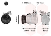 8200K221 kompresor klimatizace 1.5CRDi 8200K221 VAN WEZEL