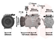 8200K237 kompresor klimatizace 2.0CRDi, 2.2CRDi VAN WEZEL