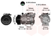 8200K239 kompresor klimatizace 1.6CRDi 8200K239 VAN WEZEL