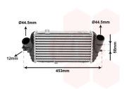 82014711 intercooler 1.1 CRDI, 1.4 CRDI [300*165*85] 82014711 VAN WEZEL