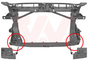 0336678 VAN WEZEL přední čelo (1.2/1.4TFSi) 0336678 VAN WEZEL