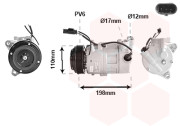 0601K704 kompresor klimatizace 0601K704 VAN WEZEL