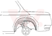 0602.48 VAN WEZEL lem zadního podběhu 2dv. P 0602.48 VAN WEZEL