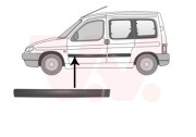 0903423 boční lišta předních dveří 145 mm ne Multispace L VAN WEZEL