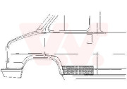 1745172 VAN WEZEL lem dveří P 1745172 VAN WEZEL