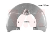 2815371 Ochranný plech proti rozstřikování, brzdový kotouč VAN WEZEL