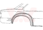 3766346 vnitřní lem zadního blatníku 4/5dv./Kombi P 3766346 VAN WEZEL