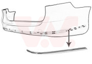 5740554 chromová lišta zadního nárazníku (Kombi) P 5740554 VAN WEZEL