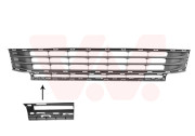 5819599 spodní mřížka do předního nárazníku Highline bez otvorů pro lišty 5819599 VAN WEZEL