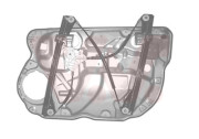 5827265 přední stahovačka elektrická, panel s mechanismem, bez motoru 4/5dv. SCHNEIDER, L VAN WEZEL