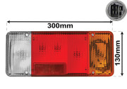 2810926 zadní světlo 1 konektor Valník  Iveco skříň -96 P VAN WEZEL